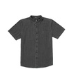 image:imageVolcom Mens Date Knight Short Sleeve Classic Fit Button Down ShirtStealth