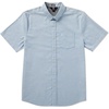 image:imageVolcom Mens Everett Oxford Short Sleeve Button Down Woven ShirtWrecked Indigo Blue