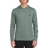 image:imageVolcom Mens Long Sleeve Hooded Rashguard UPF 50 Sun Protection QuickDryOlive