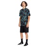 image:imageVolcom Mens Regular Marble Floral Short Sleeve Button Down Hawaiian ShirtBamboozeled Black