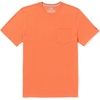 image:imageVolcom Mens Solid Stone Modern Fit Short Sleeve TeeTurbo Orange