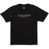 image:imageVolcom Mens Stone Fill Short Sleeve TShirt  Crewneck Graphic TeeBlack Newro