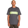 image:imageVolcom Mens Striped Knit TShirt  Short Sleeve Crewneck Tee Soft Cotton JerseyAsphalt Black