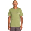 image:imageVolcom Mens Striped Knit TShirt  Short Sleeve Crewneck Tee Soft Cotton JerseyVintage Green