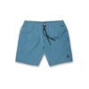 image:imageVolcom Mens Understoned 18 Elastic Waist Hybrid ShortAged Indigo
