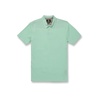 image:imageVolcom Mens Wowzer Modern Fit Short Sleeve Polo ShirtIce