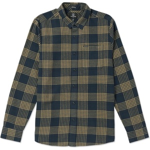 image:imageVolcom Mens Caden Plaid Long SleeveNavy Navy