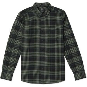 image:imageVolcom Mens Caden Plaid Long SleeveNew Black