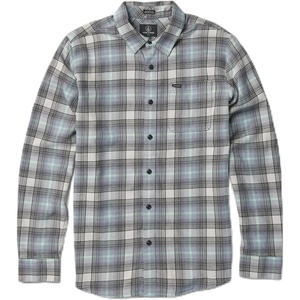 image:imageVolcom Mens Caden Plaid Long SleeveTower Grey