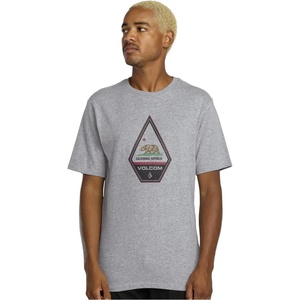 image:imageVolcom Mens California Dreaming Short Sleeve TeeHeather Grey