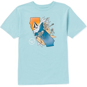 image:imageVolcom Mens California Dreaming Short Sleeve TeeSea Blue