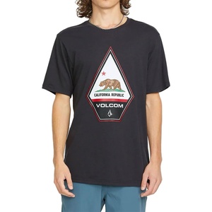 image:imageVolcom Mens California Dreaming Short Sleeve TeeWashed Black Heather