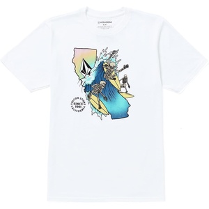 image:imageVolcom Mens California Dreaming Short Sleeve TeeWhite Cali