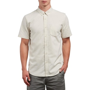 image:imageVolcom Mens Everett Oxford Short Sleeve Button Down Woven ShirtLint