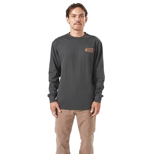 image:imageVolcom Mens Excavator Long Sleeve Workwear TeeBlack Workwear