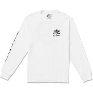 image:imageVolcom Mens Excavator Long Sleeve Workwear TeeWhite Excavator