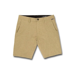 image:imageVolcom Mens Frickin Cross Shred 20 Hybrid Water Repellent ShortDark Khaki 1