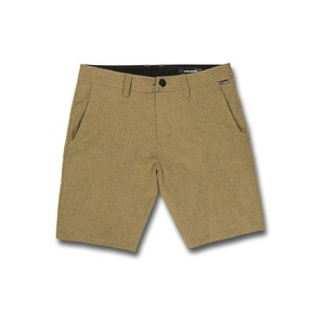 image:imageVolcom Mens Frickin Cross Shred 20 Hybrid Water Repellent ShortDark Khaki