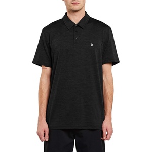 image:imageVolcom Mens Hazard Performance Short Sleeve Lightweight Golf PoloHazard Black