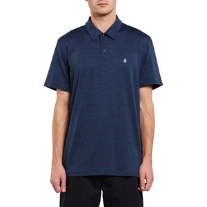 image:imageVolcom Mens Hazard Performance Short Sleeve Lightweight Golf PoloHazzard Navy