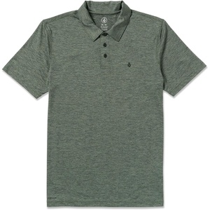 image:imageVolcom Mens Hazard Performance Short Sleeve Lightweight Golf PoloLight Olive
