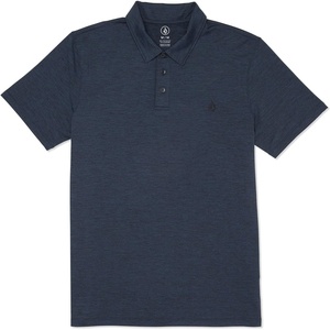 image:imageVolcom Mens Hazard Performance Short Sleeve Lightweight Golf PoloNavy