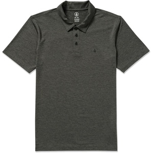image:imageVolcom Mens Hazard Performance Short Sleeve Lightweight Golf PoloPewter
