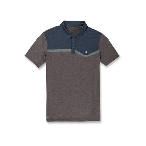 image:imageVolcom Mens Hazard Performance Short Sleeve Lightweight Golf PoloStorm