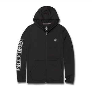 image:imageVolcom Mens Long Sleeve Hooded Rashguard UPF 50 Sun Protection QuickDryJet