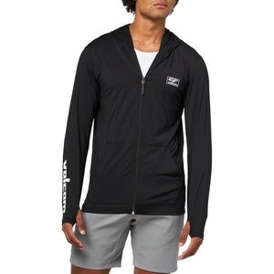 image:imageVolcom Mens Long Sleeve Hooded Rashguard UPF 50 Sun Protection QuickDryOnyx