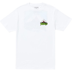 image:imageVolcom Mens Mortis Short Sleeve TShirt  Classic Fit Crewneck Tee Soft Cotton Lightweight amp Breathable Casual ShirtWhite Cliff