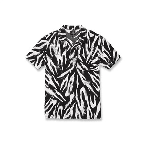 image:imageVolcom Mens Party Animals Short Sleeve Printed ShirtButton Down ShirtBlack