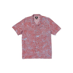 image:imageVolcom Mens Purestone Short Sleeve Button Down ShirtBlue Bird