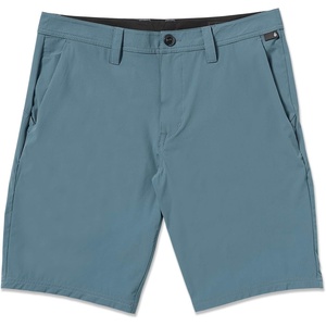 image:imageVolcom Mens Regular Frickin Cross Shred 20 Hybrid Water Repellent ShortDark Slate