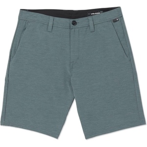 image:imageVolcom Mens Regular Frickin Cross Shred 20 Hybrid Water Repellent ShortDark Slate Static