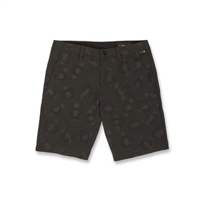 image:imageVolcom Mens Regular Frickin Cross Shred 20 Hybrid Water Repellent ShortRinsed Black