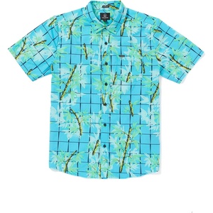 image:imageVolcom Mens Regular Marble Floral Short Sleeve Button Down Hawaiian ShirtBamboozeled Clearwater