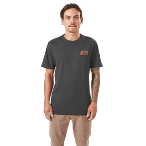image:imageVolcom Mens Short Sleeve Workwear TShirt  Heavyweight Cotton Durable TeeBlack Workwear