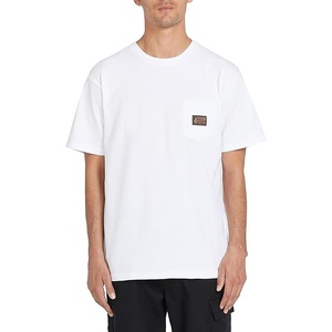image:imageVolcom Mens Short Sleeve Workwear TShirt  Heavyweight Cotton Durable TeeWhite