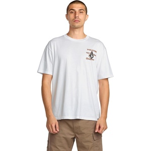 image:imageVolcom Mens Short Sleeve Workwear TShirt  Heavyweight Cotton Durable TeeWhite Enamel