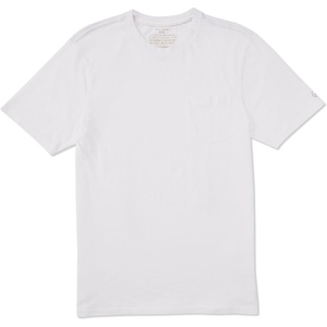 image:imageVolcom Mens Solid Stone Modern Fit Short Sleeve TeeWhite White