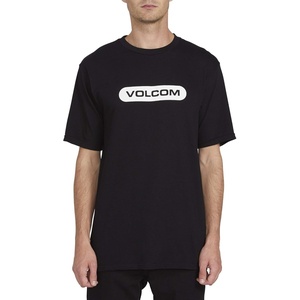 image:imageVolcom Mens Stone Fill Short Sleeve TShirt  Crewneck Graphic TeeBlack New Euro