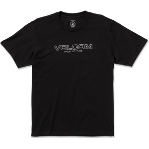 image:imageVolcom Mens Stone Fill Short Sleeve TShirt  Crewneck Graphic TeeBlack Newro