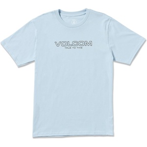 image:imageVolcom Mens Stone Fill Short Sleeve TShirt  Crewneck Graphic TeeCarolina Blue