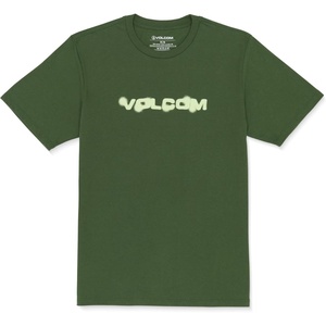 image:imageVolcom Mens Stone Fill Short Sleeve TShirt  Crewneck Graphic TeeDark Pine