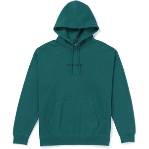 image:imageVolcom Mens Stone Pullover Fleece Hooded Sweatshirt  Soft Brushed Interior Classic FitEvergreen
