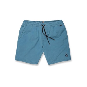 image:imageVolcom Mens Understoned 18 Elastic Waist Hybrid ShortAged Indigo