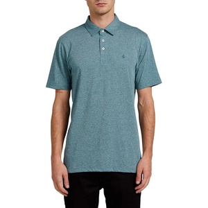 image:imageVolcom Mens Wowzer Modern Fit Short Sleeve Polo ShirtHydro Blue
