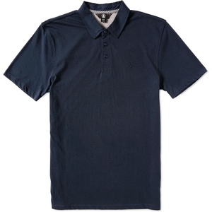 image:imageVolcom Mens Wowzer Modern Fit Short Sleeve Polo ShirtNavy 3