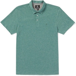 image:imageVolcom Mens Wowzer Modern Fit Short Sleeve Polo ShirtSea Green